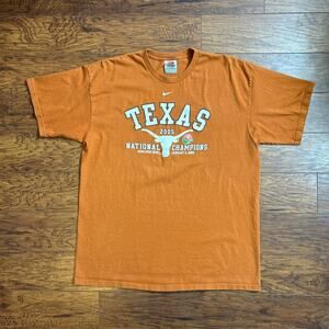 Nike Vintage Texas Longhorns 2005 National Champions Rose Bowl T-Shirt Size XL